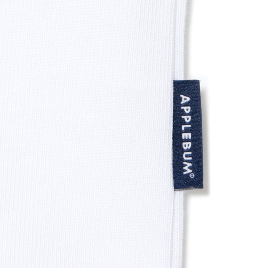 APPLEBUM Tシャツ ホワイト ピスネーム