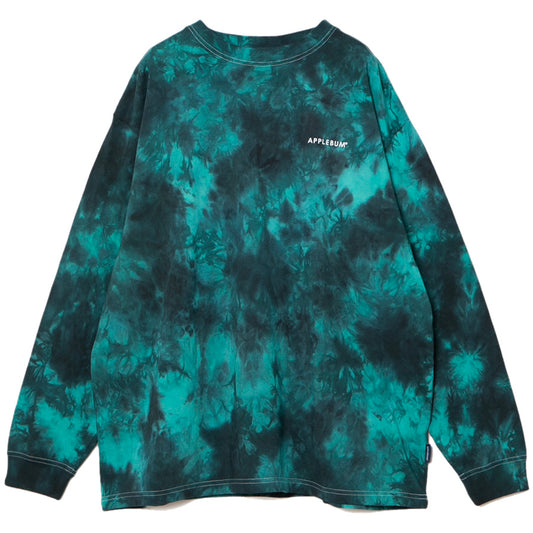 APPLEBUM(アップルバム) タイダイ L/S Tシャツ 12oz 正面