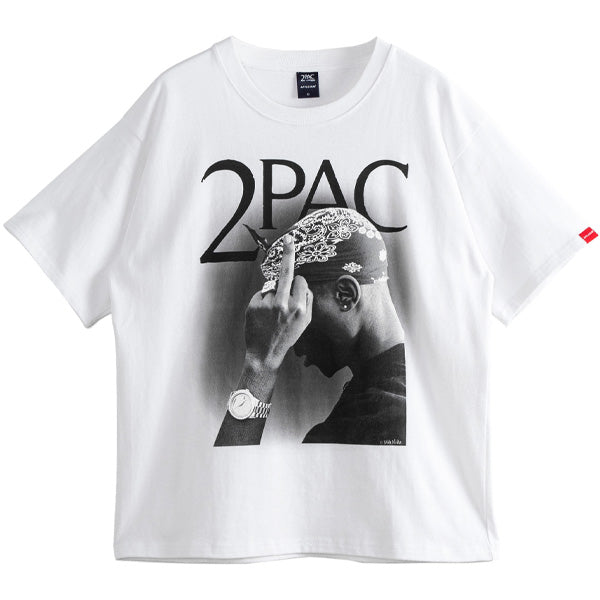 アップルバム APPLEBUM 2PAC Monochrome T-Shirt 半袖 Tシャツ