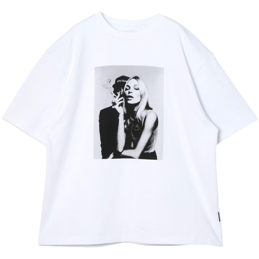 APPLEBUM フォトTシャツ ホワイト 正面平置き