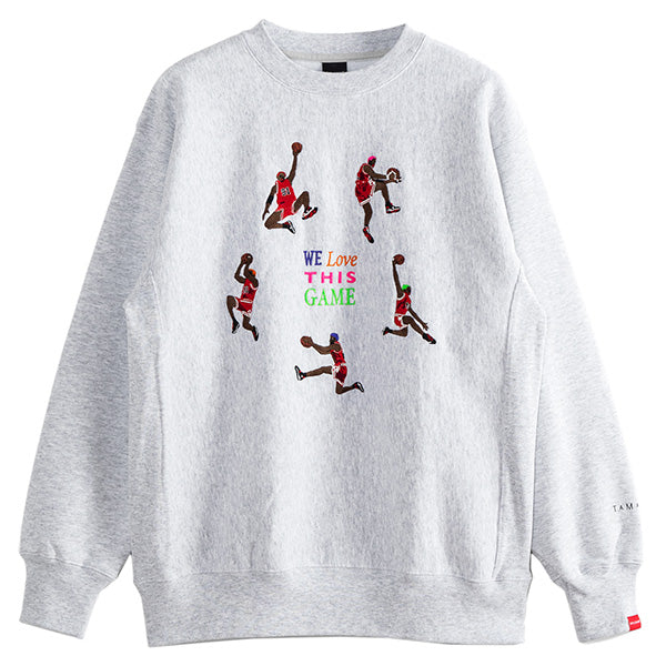 アップルバム APPLEBUM × TAMANIWA We Love This Game Crew Sweat