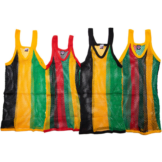 CRYSTAL The Original English Mesh Vest ( STRING VEST ) アミシャツ