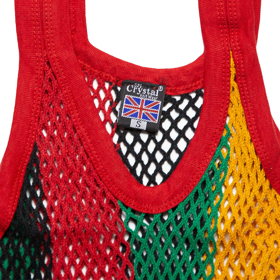 CRYSTAL The Original English Mesh Vest ( STRING VEST ) アミシャツ