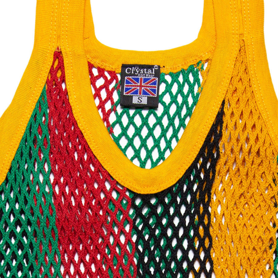 CRYSTAL The Original English Mesh Vest ( STRING VEST ) アミシャツ