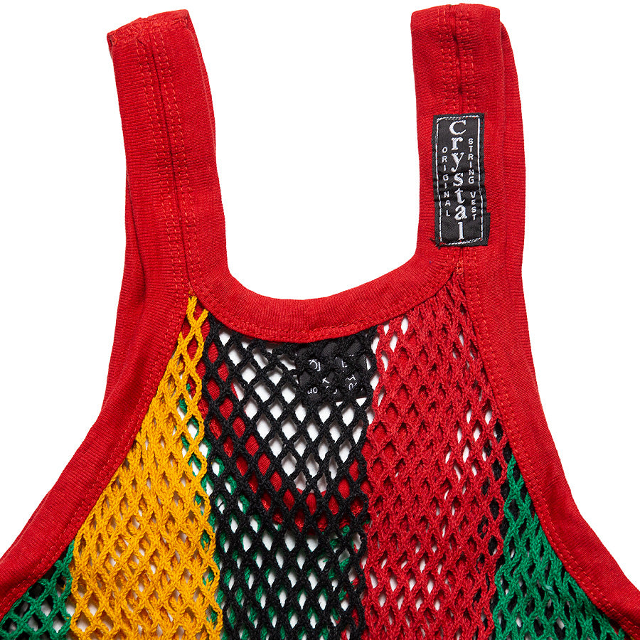 CRYSTAL The Original English Mesh Vest ( STRING VEST ) アミシャツ