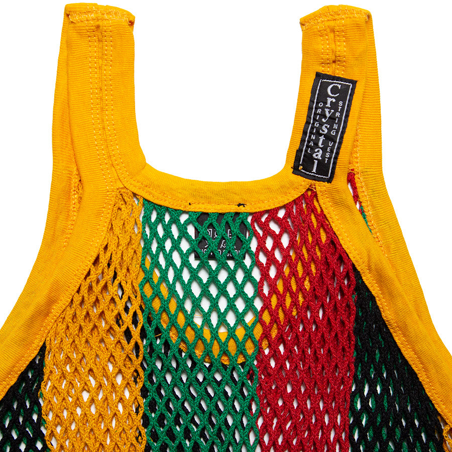 CRYSTAL The Original English Mesh Vest ( STRING VEST ) アミシャツ