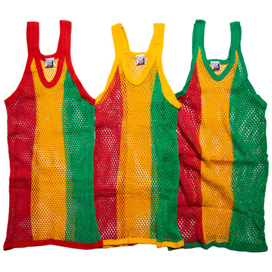 CRYSTAL The Original English Mesh Vest ( STRING VEST ) アミシャツ