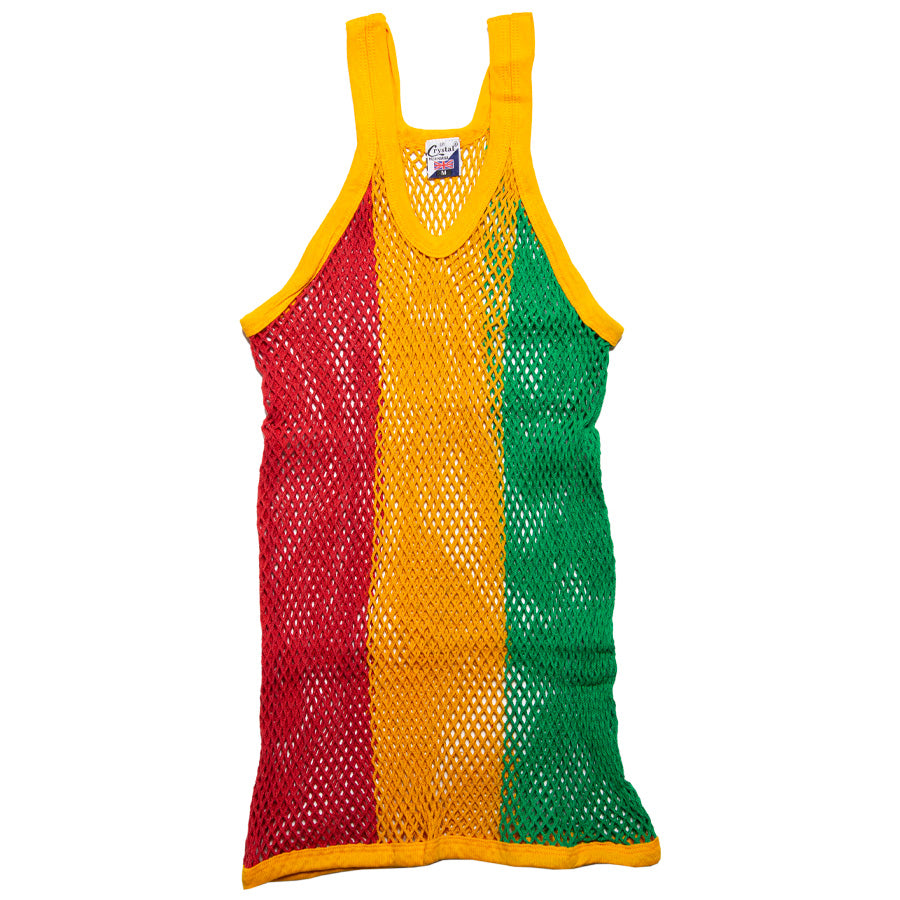 CRYSTAL The Original English Mesh Vest ( STRING VEST ) アミシャツ