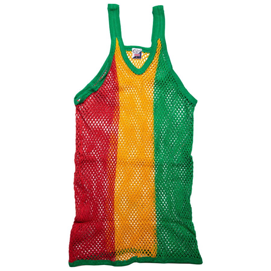 CRYSTAL The Original English Mesh Vest ( STRING VEST ) アミシャツ