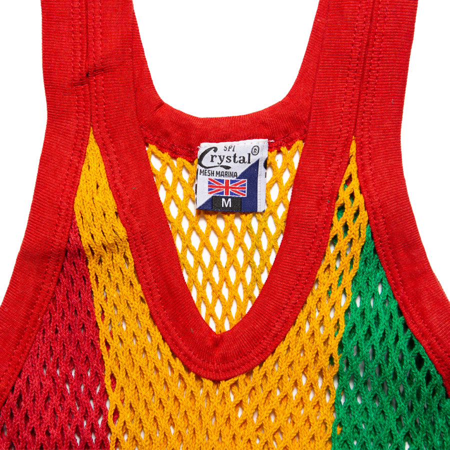CRYSTAL The Original English Mesh Vest ( STRING VEST ) アミシャツ