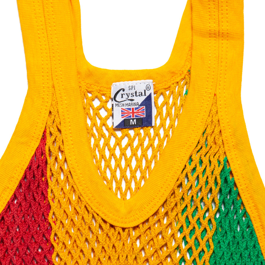 CRYSTAL The Original English Mesh Vest ( STRING VEST ) アミシャツ