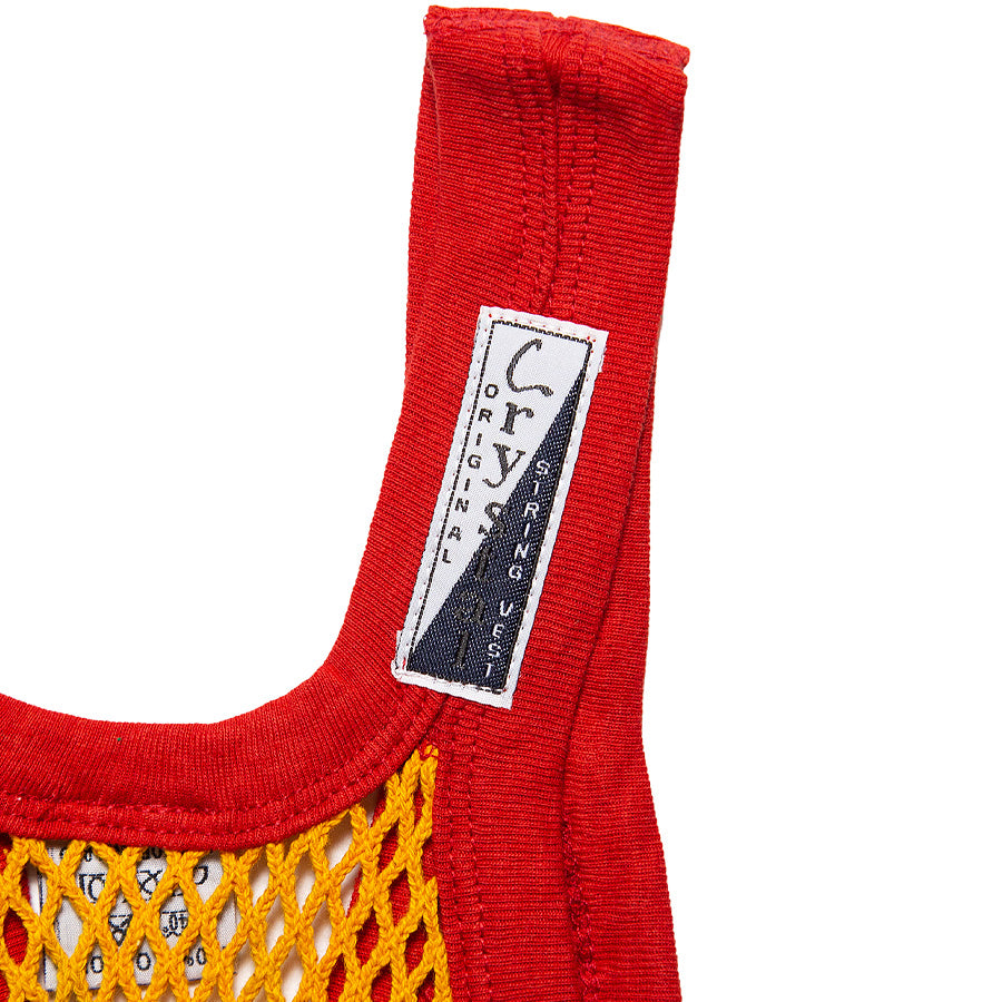 CRYSTAL The Original English Mesh Vest ( STRING VEST ) アミシャツ
