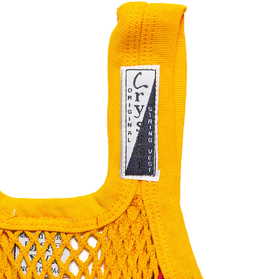 CRYSTAL The Original English Mesh Vest ( STRING VEST ) アミシャツ