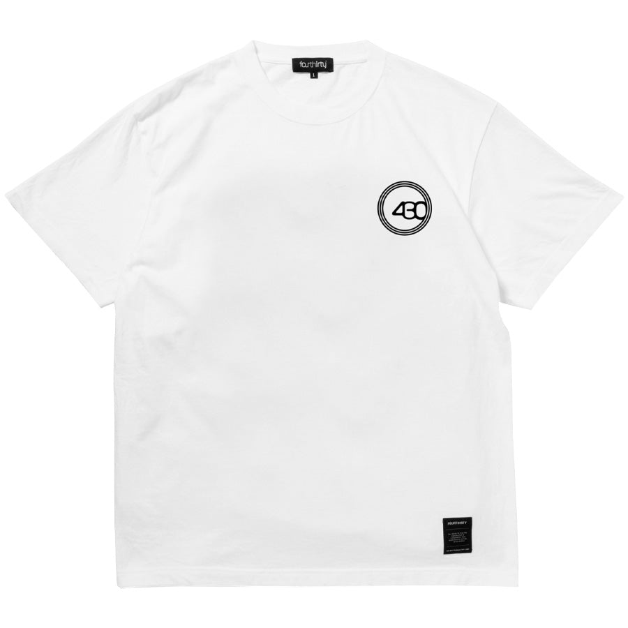 430（フォーサーティ）TRI CIRCLE S/S TEE Tシャツ FTY-26-070 – BLACK