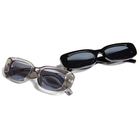 HAIGHT BLOCK FRAME SUNGLASSES サングラス ブラック クリアグレー 2カラー HTAW-267008