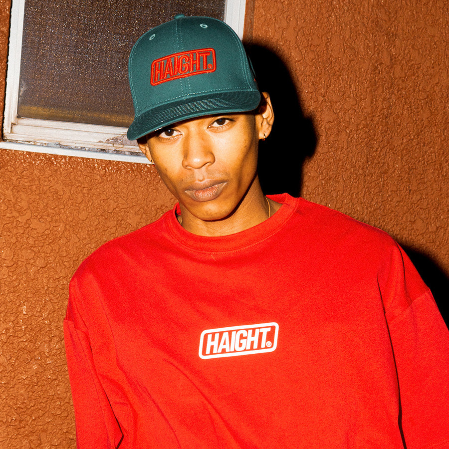 HAIGHT キャップ フォレスト モデル着用 別角度
