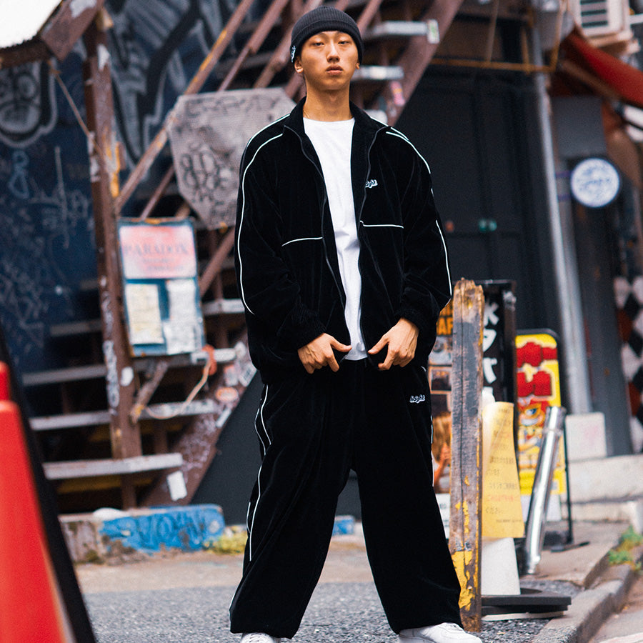 HAIGHT ( ヘイト ) VELOUR TRACK JACKET ベロア トラックジャケット