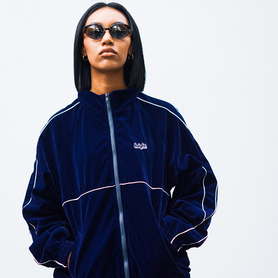 HAIGHT ( ヘイト ) VELOUR TRACK JACKET ベロア トラックジャケット