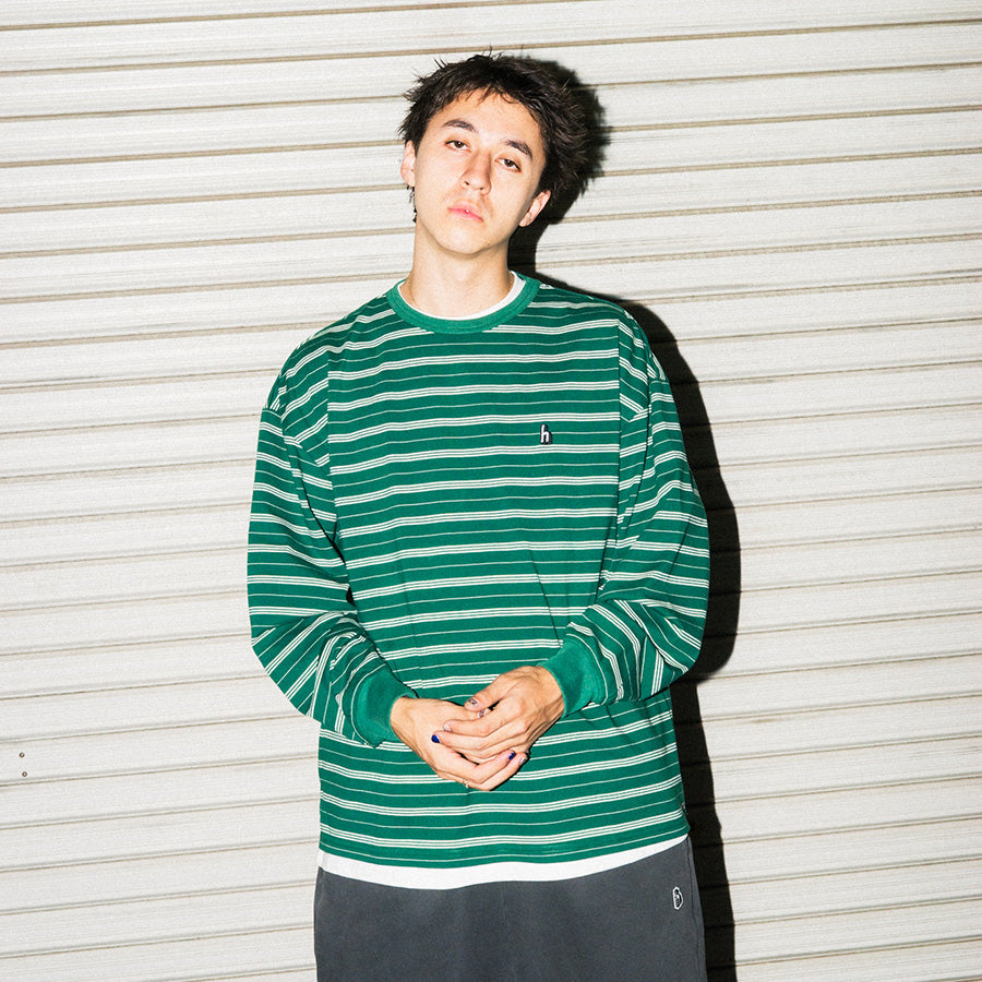 HAIGHT ( ヘイト ) BORDER L/S Tee ボーダー ロングスリーブ Tシャツ