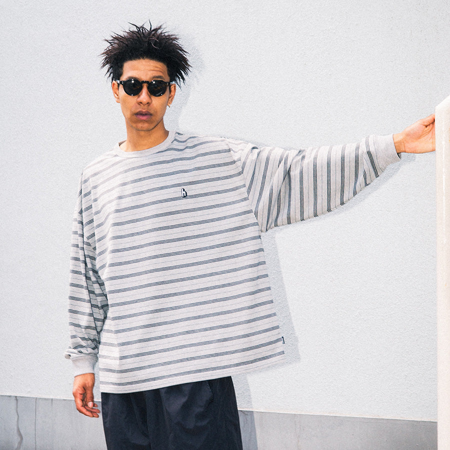 HAIGHT ( ヘイト ) BORDER L/S Tee ボーダー ロングスリーブ Tシャツ