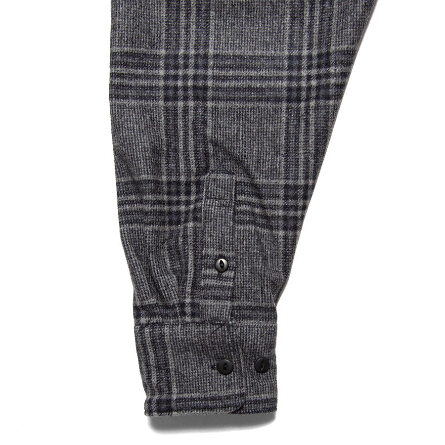 HAIGHT ( ヘイト ) FLANNEL HALF ZIP SHIRT フランネル ハーフジップ シャツ
