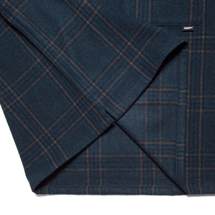 HAIGHT ( ヘイト ) FLANNEL HALF ZIP SHIRT フランネル ハーフジップ シャツ