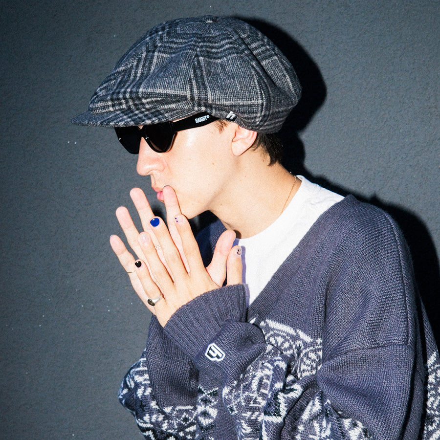 HAIGHT ( ヘイト ) FLANNEL CASQUETTE キャスケット