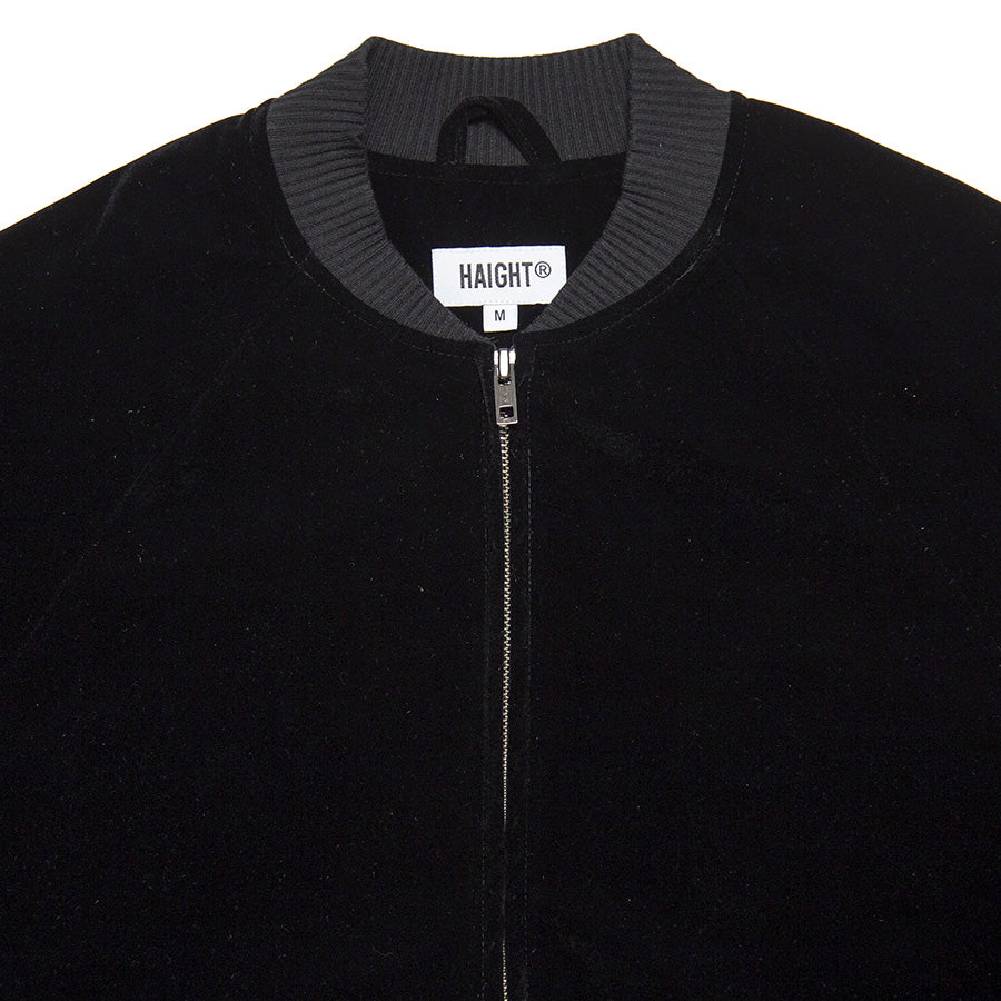 HAIGHT × CASPER ( ヘイト × キャスパー ) FLAMES LOGO VELOUR JACKET ベロアジャケット アウター
