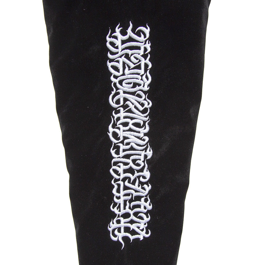 HAIGHT × CASPER ( ヘイト × キャスパー ) FLAMES LOGO VELOUR JACKET ベロアジャケット アウター
