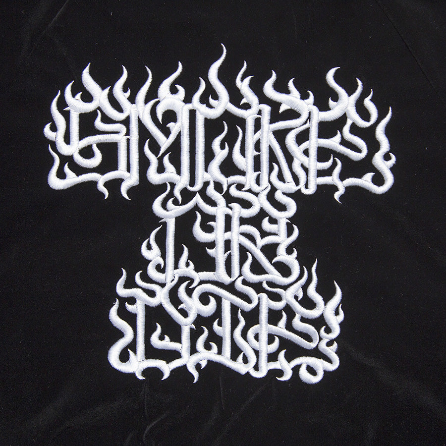 HAIGHT × CASPER ( ヘイト × キャスパー ) FLAMES LOGO VELOUR JACKET ベロアジャケット アウター