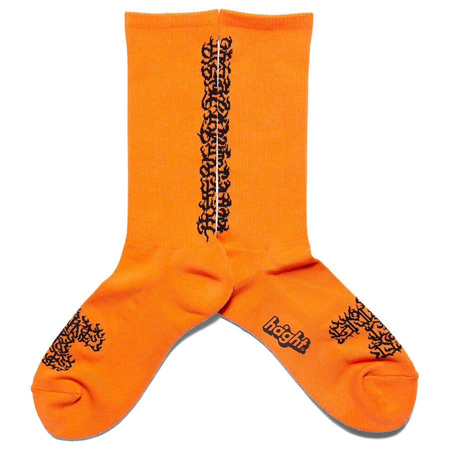 HAIGHT × CASPER ( ヘイト × キャスパー ) FLAMES LOGO SOCKS ソックス 靴下