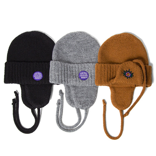 HAIGHT × GRINDLODGE ( ヘイト × グラインドロッヂ ) DOG EAR KNIT CAP ドッグイヤー ニットキャップ