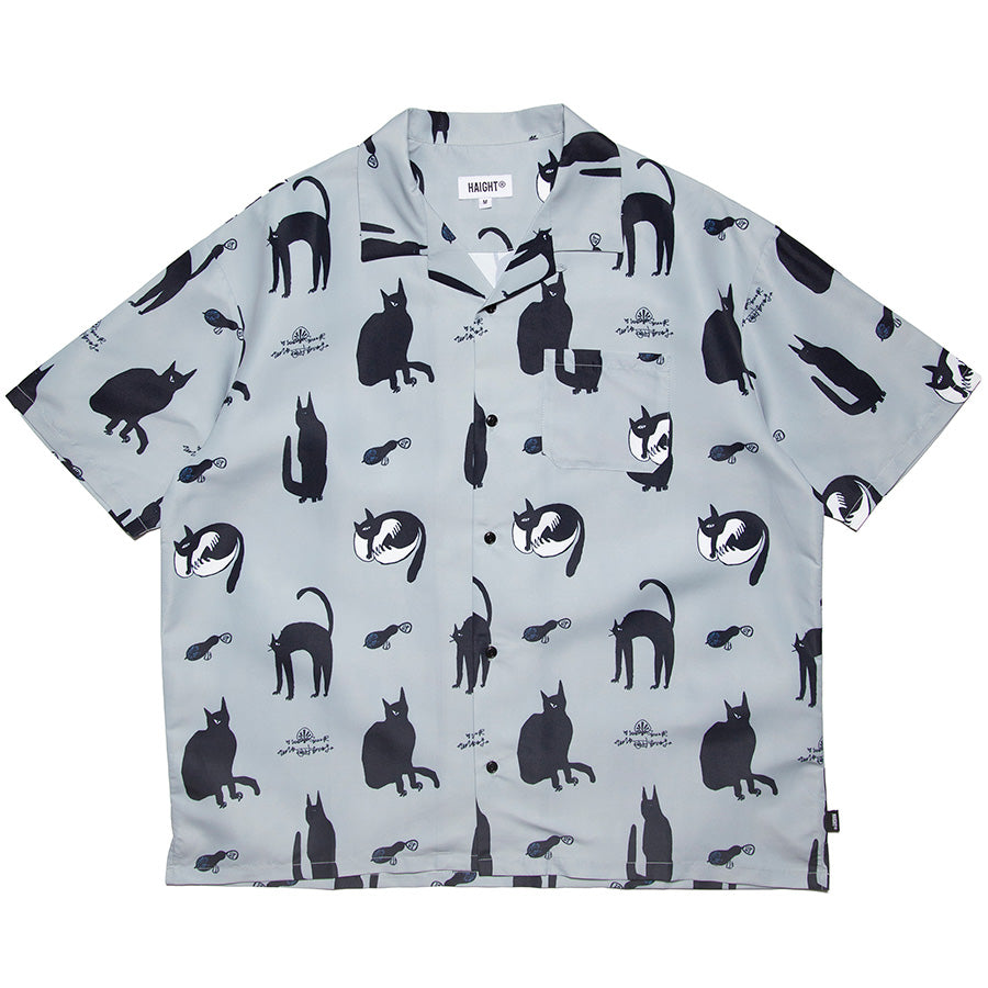 HAIGHT ( ヘイト ) KB CATS OPEN COLLAR SHIRT シャツ KILLER