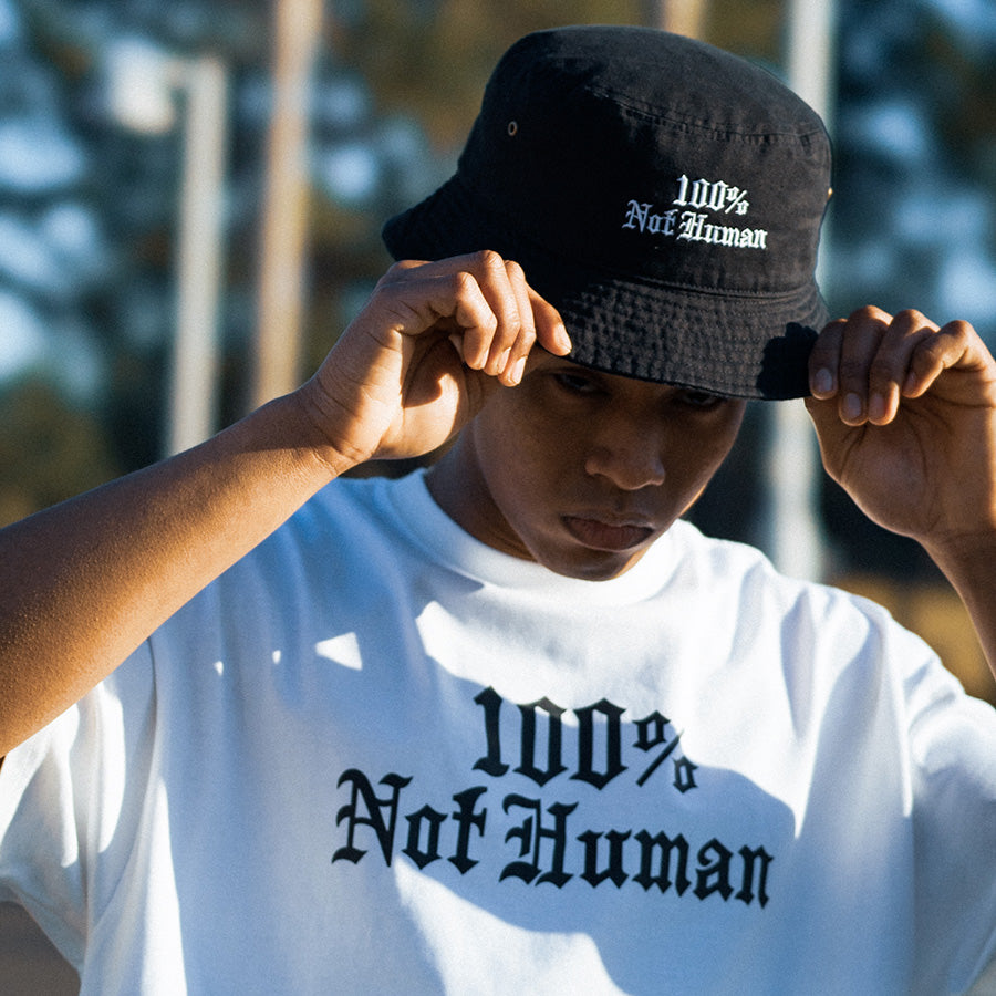 HAIGHT ( ヘイト ) 100% NOT HUMAN BUCKET HAT "TEXTA" バケットハット