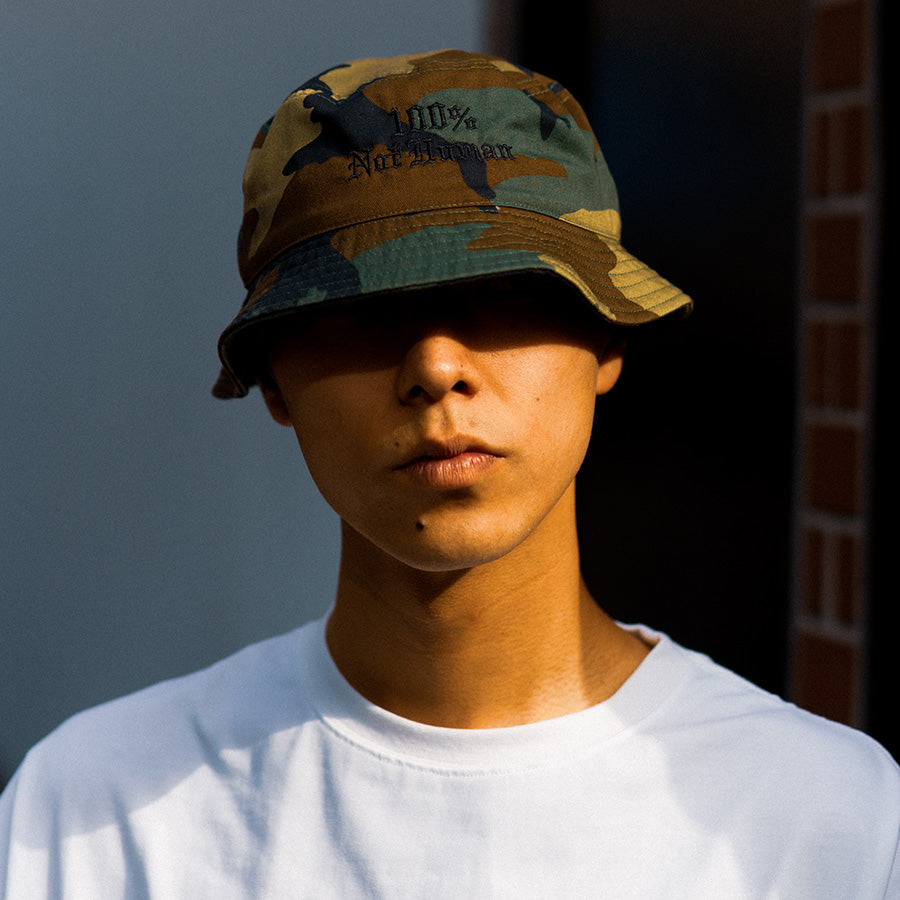 HAIGHT ( ヘイト ) 100% NOT HUMAN BUCKET HAT "TEXTA" バケットハット