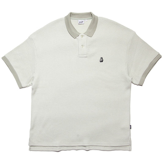 HAIGHT ( ヘイト ) WAFFLE POLO SHIRT ポロシャツ ワッフルニット