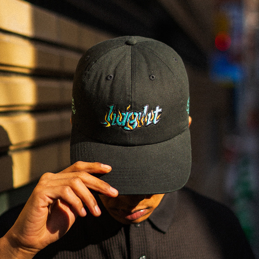 HAIGHT ( ヘイト ) FLAMES COTTON LOW CAP ローキャップ
