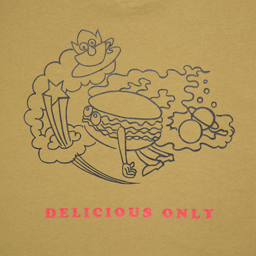 HAIGHT M.C BURGER L/S TEE 長袖Tシャツ サンド バックプリント詳細 HTAW-261003