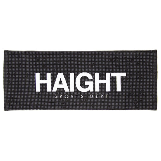 HAIGHT(ヘイト)NIGHT CAMO SPORTS TOWEL スポーツタオル ブラック 正面 HTSS-267003