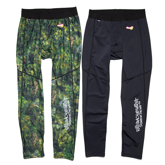 HAIGHT RAIDBACK LEGGINGS ft.CASPER カモ ブラック 2カラー展開