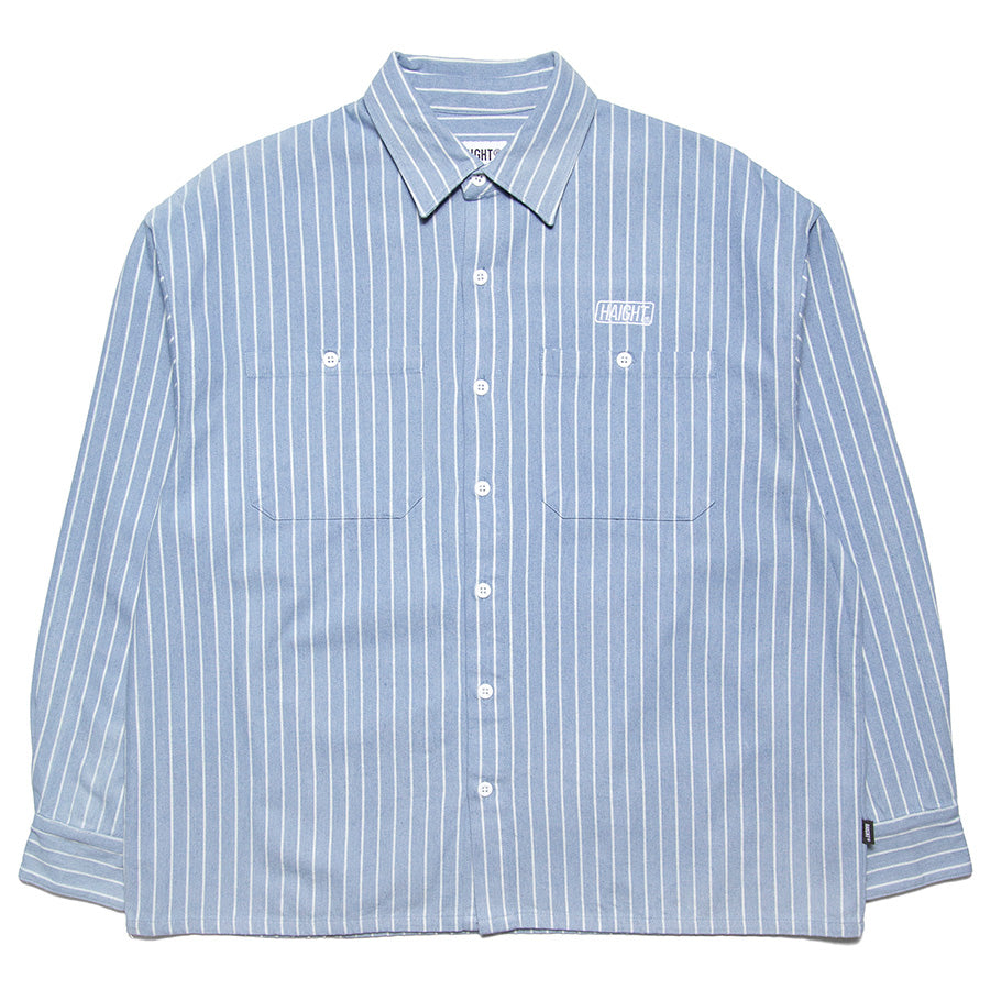 HAIGHT（ヘイト） STRIPE DENIM SHIRT シャツ HTSS-264001 – BLACK STORE