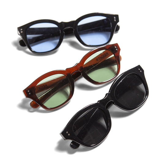 HAIGHT WELLINGTON SUNGLASSES サングラス ブラック×ブラック ブラック×ブルー ブラウン×グリーン 3カラー HTAW-267007