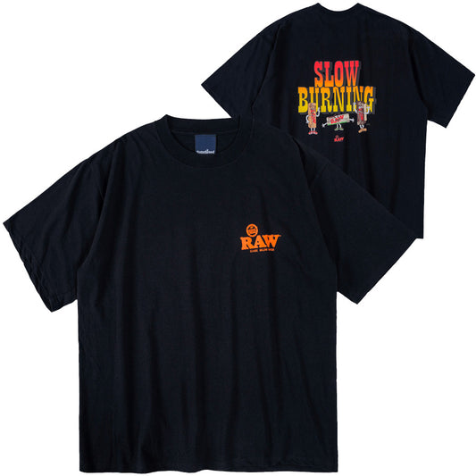 INTERBREED × RAW ( インターブリード × ロウ ) Slow Burning SS Tee Tシャツ