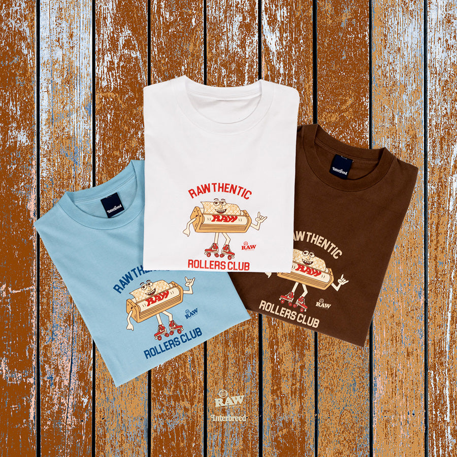 INTERBREED × RAW ( インターブリード × ロウ ) Rollers Club SS Tee Tシャツ