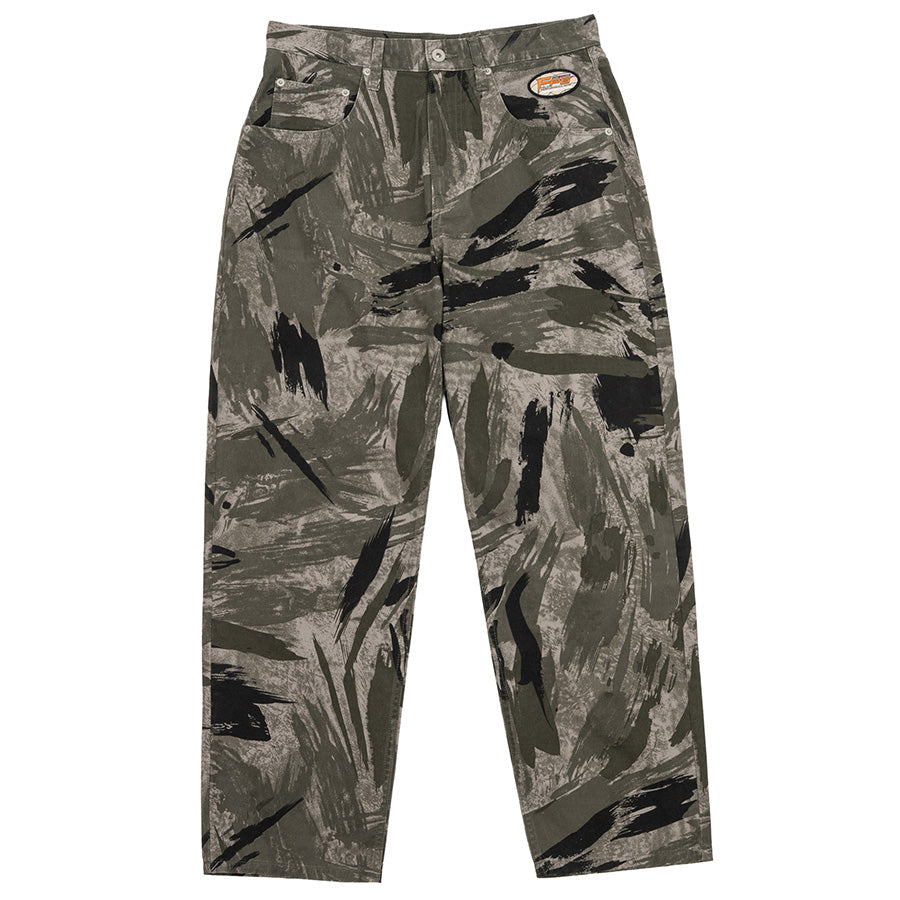 【美品】engineered garments カモフラパンツ INTERBREED ( インターブリード ) Brushed Camo Trouser カモフラ