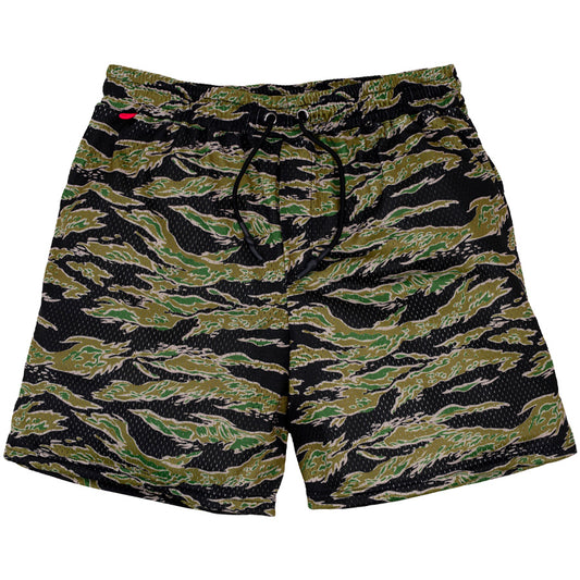 INTERBREED Airy Training Mesh Shorts タイガーカモ メッシュショーツ 正面