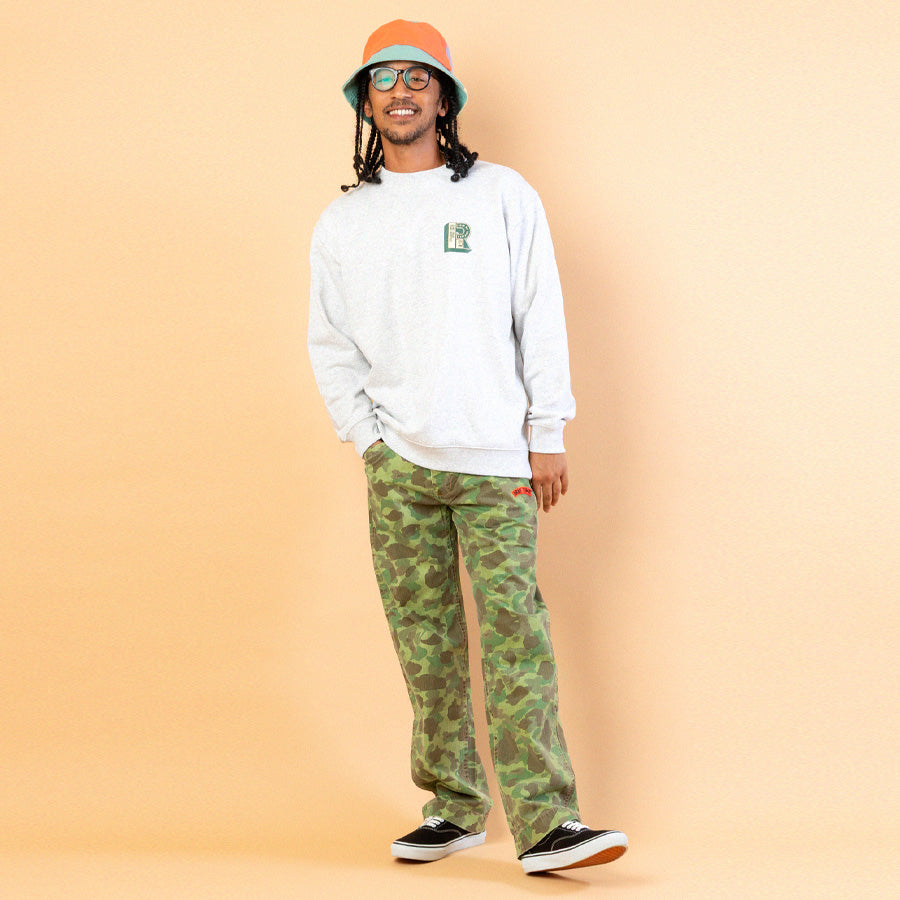 IRIE LIFE ( アイリーライフ ) KEEP IT TRUE CREW クルーネックスウェット トレーナー 裏毛