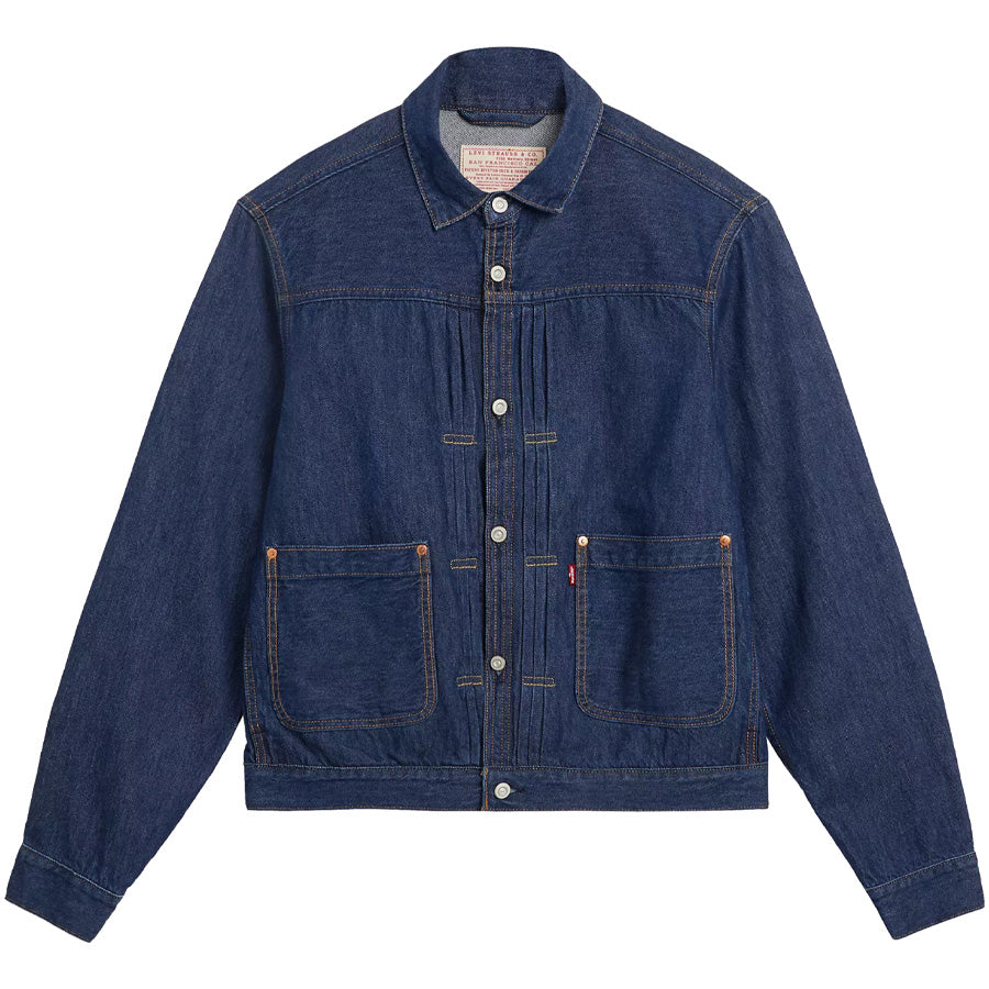 LEVI'S ( リーバイス ) LIGHT WEIGHT PLEATED BLOUSE TRUCKER JACKET デニムジャケット