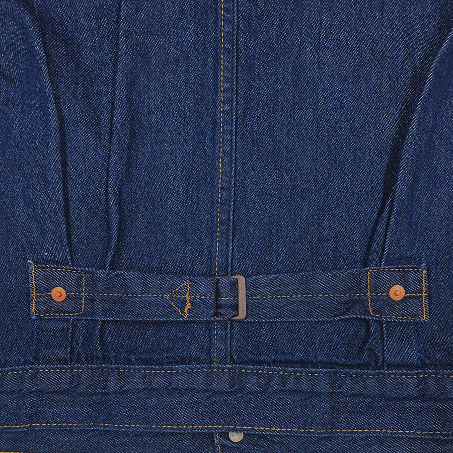 LEVI'S ( リーバイス ) LIGHT WEIGHT PLEATED BLOUSE TRUCKER JACKET デニムジャケット