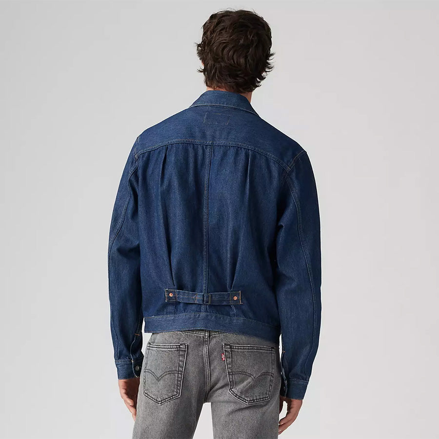 LEVI'S ( リーバイス ) LIGHT WEIGHT PLEATED BLOUSE TRUCKER JACKET デニムジャケット
